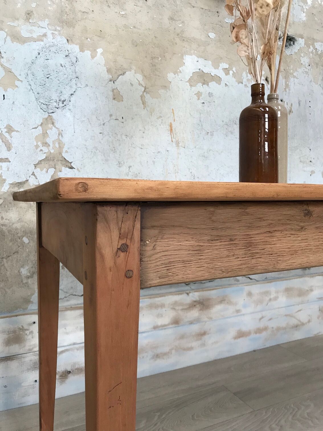 Vintage farm table