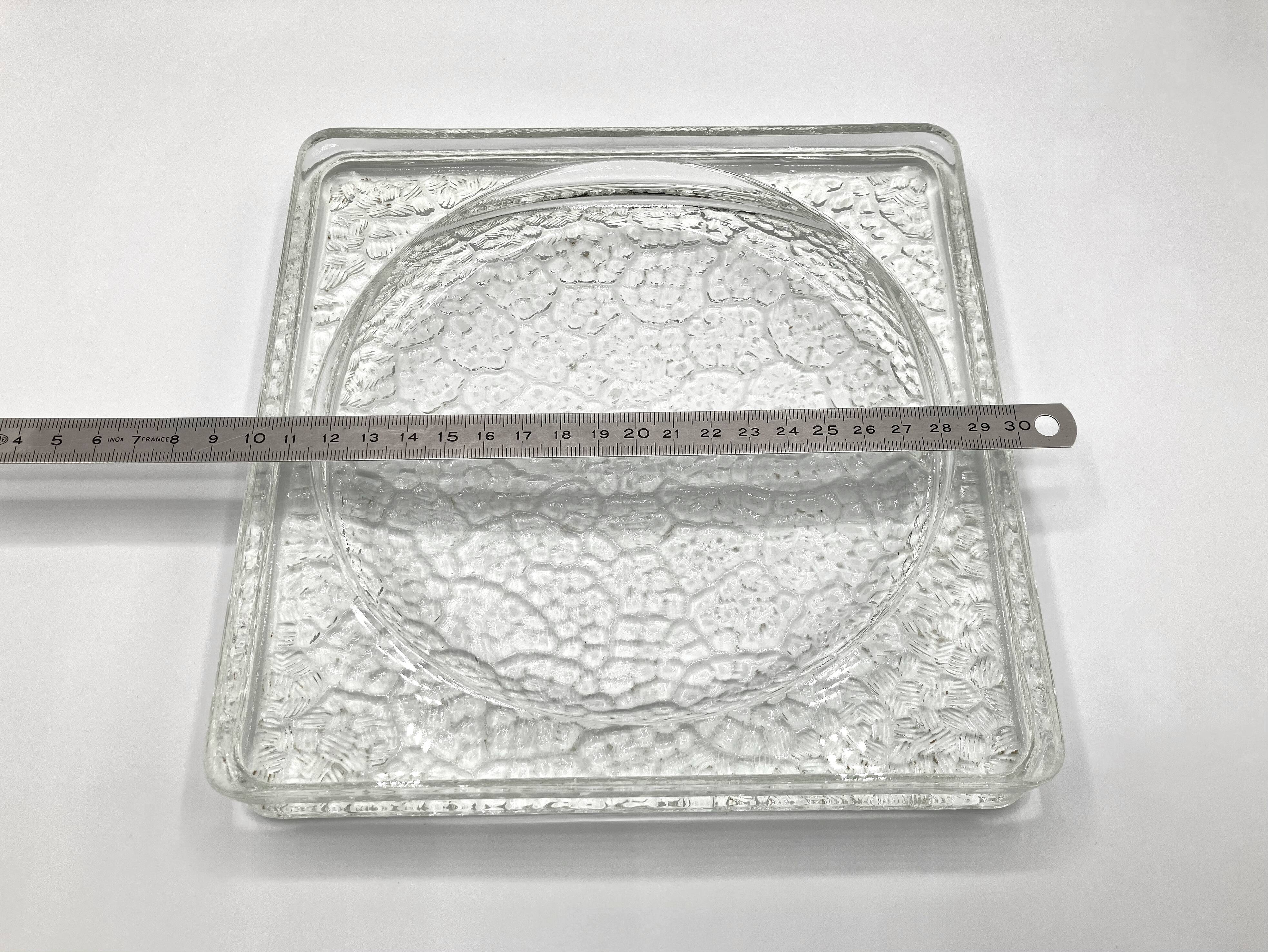 Brick/paving stone/tray • NEVADA • 1950 • molded glass