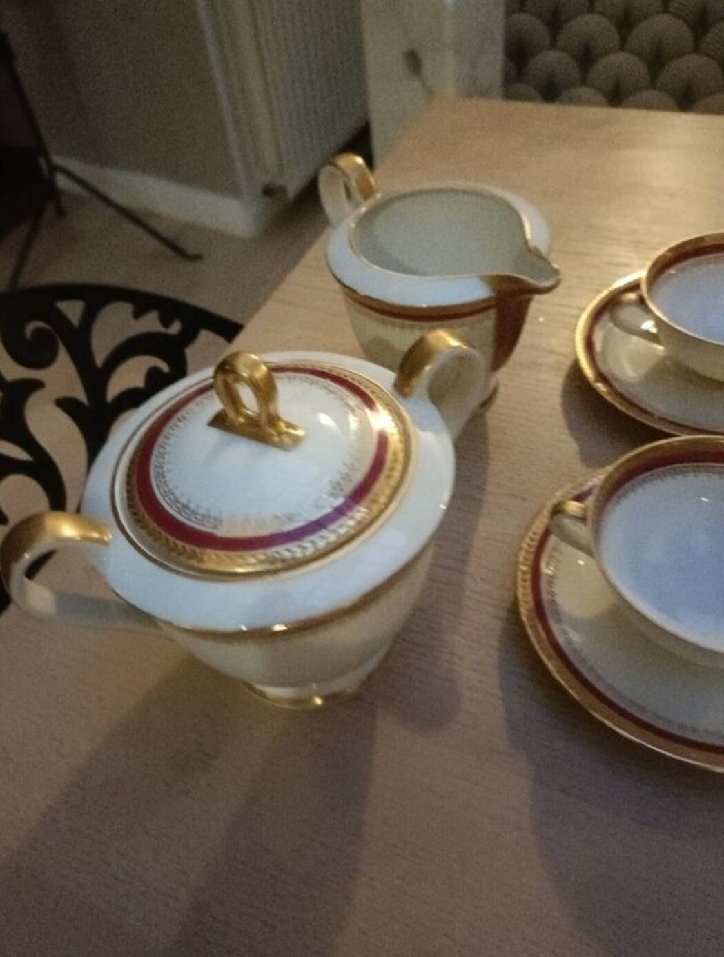 Tea or coffee service, Limoges, Chastagner