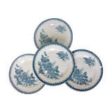 4 flat plates from St Amand, Margot model