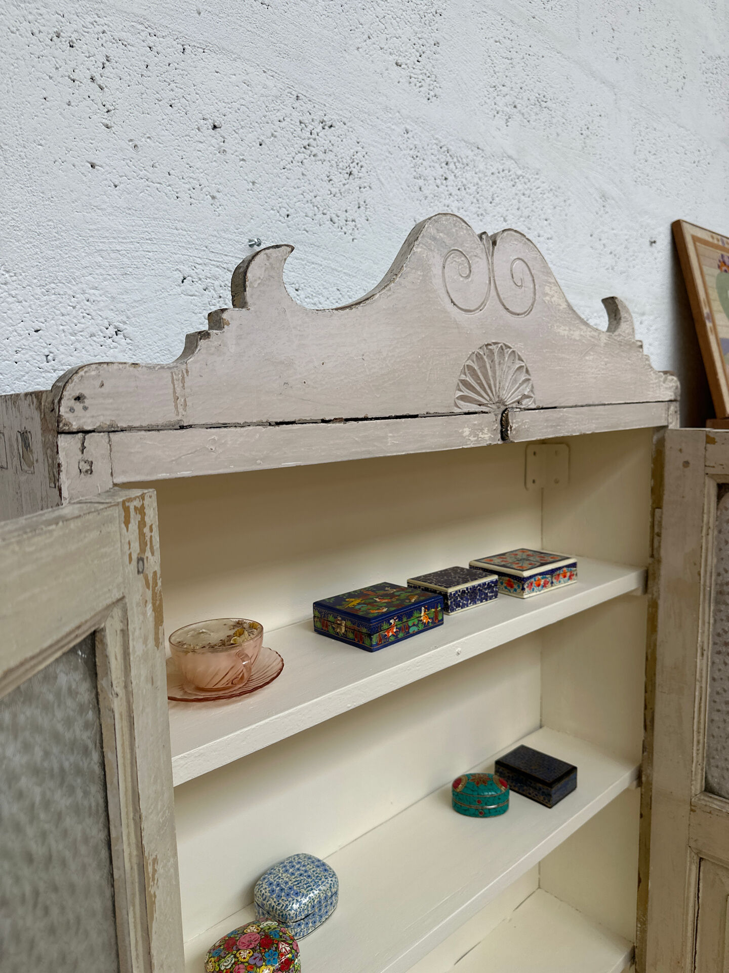 Small antique wardrobe