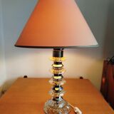 Iconic Carl Fagerlund x Orrefors lamp – cut glass, 1960s