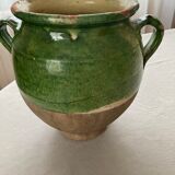 Old pot in gres