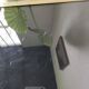 Black lacquer and brass console coffee table