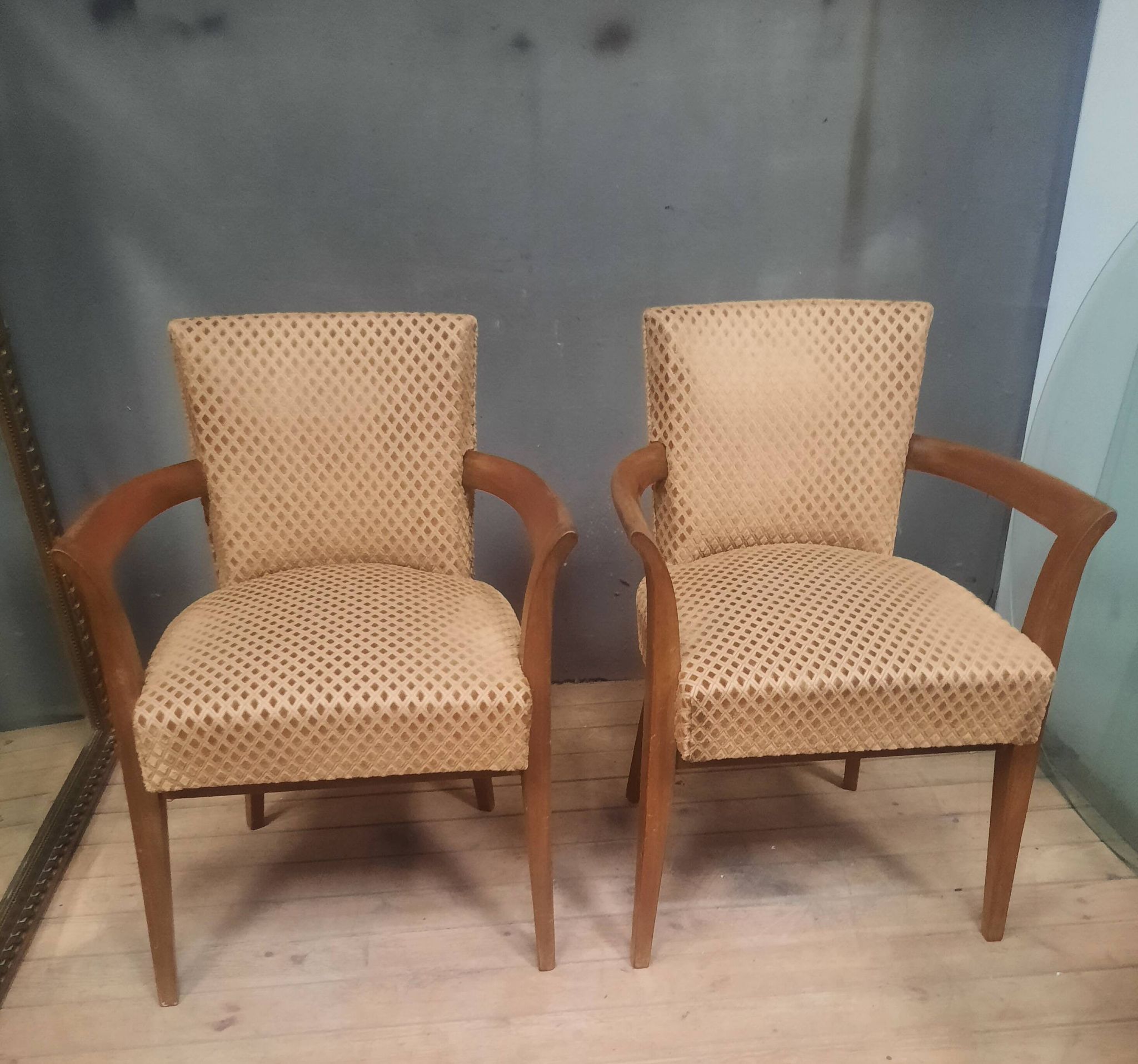 Paire de fauteuil  bridge