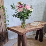 Nice brutalist wooden bench.