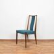 Chaises de salle à manger en teck danois du milieu du siècle, années 1960, lot de 4