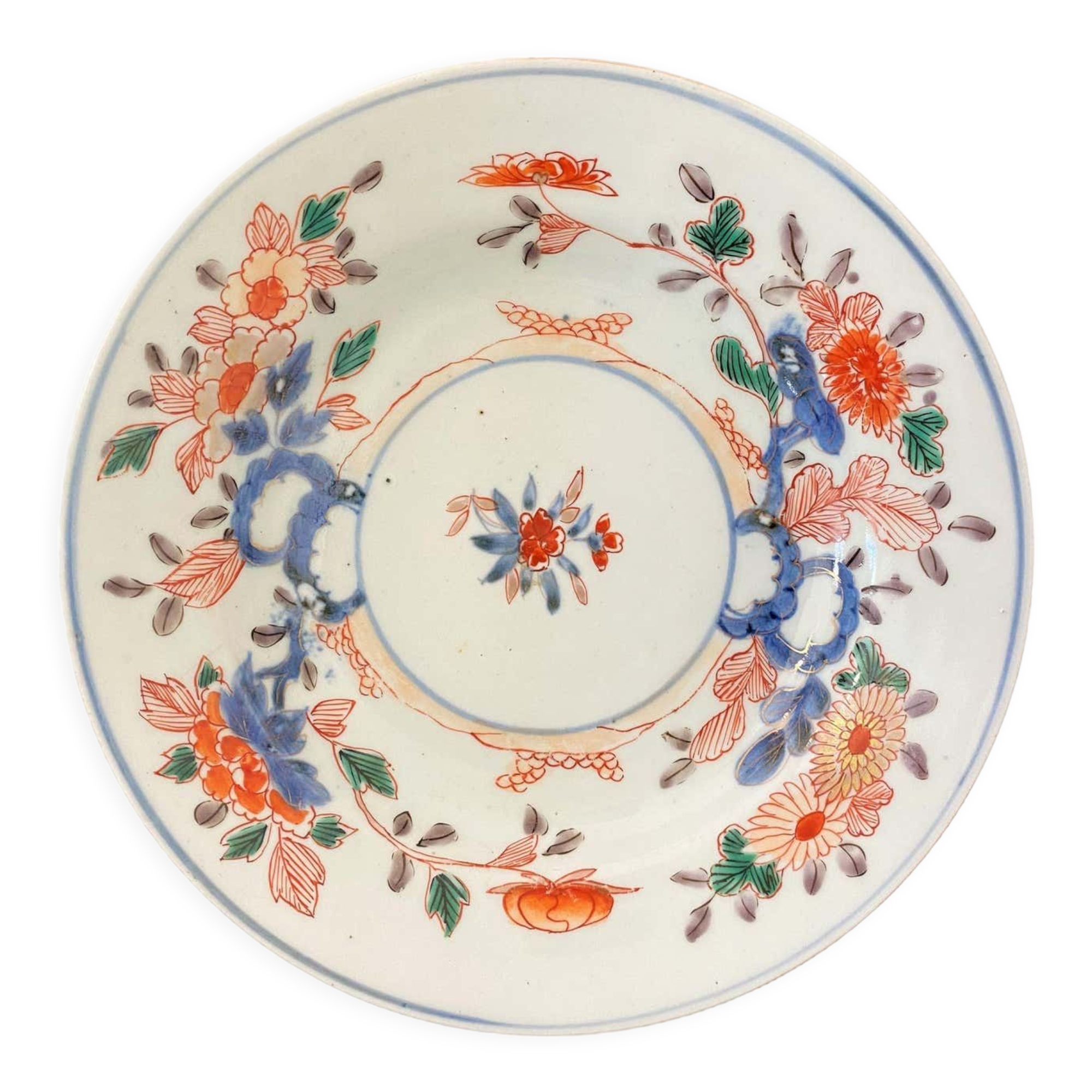 19th century Imari Chinese porcelain plate