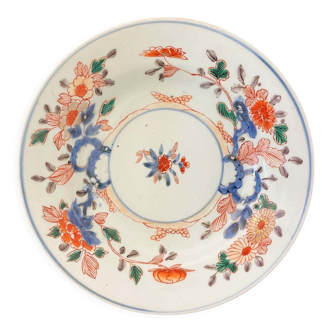 Assiette en porcelaine de Chine Imari du 19ème siècle