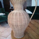 Rattan vase