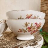 5 mismatched old bowls