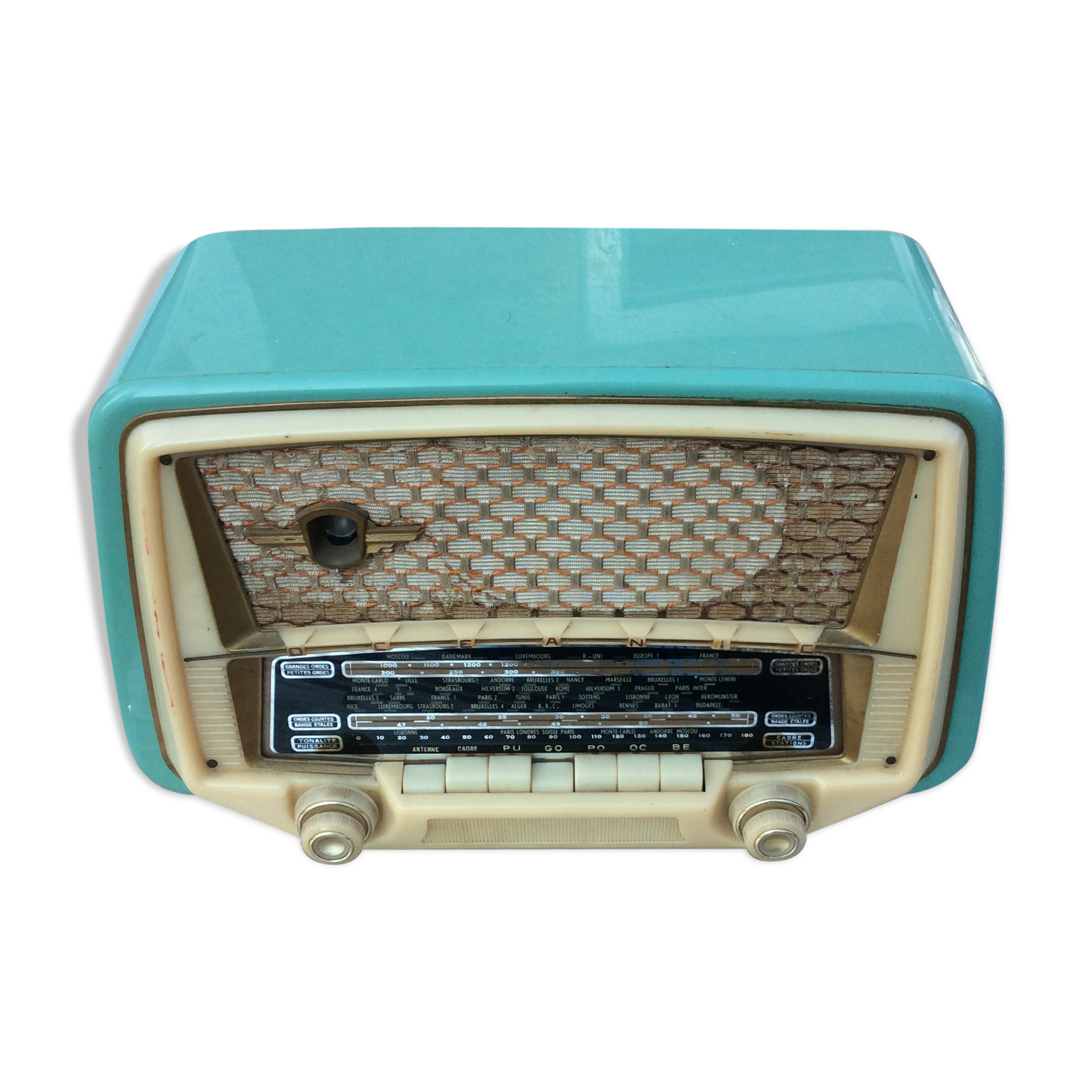 Vintage 1958 oceanic tube post