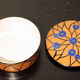 Painted Limoges porcelain candy box by G. M