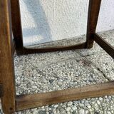 Industrial wooden stool