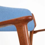 Newly upholstered O.D. Møbler / Erik Buck “Type 50” armchair / teak / mid-century / Danish modern design / Erik Buch