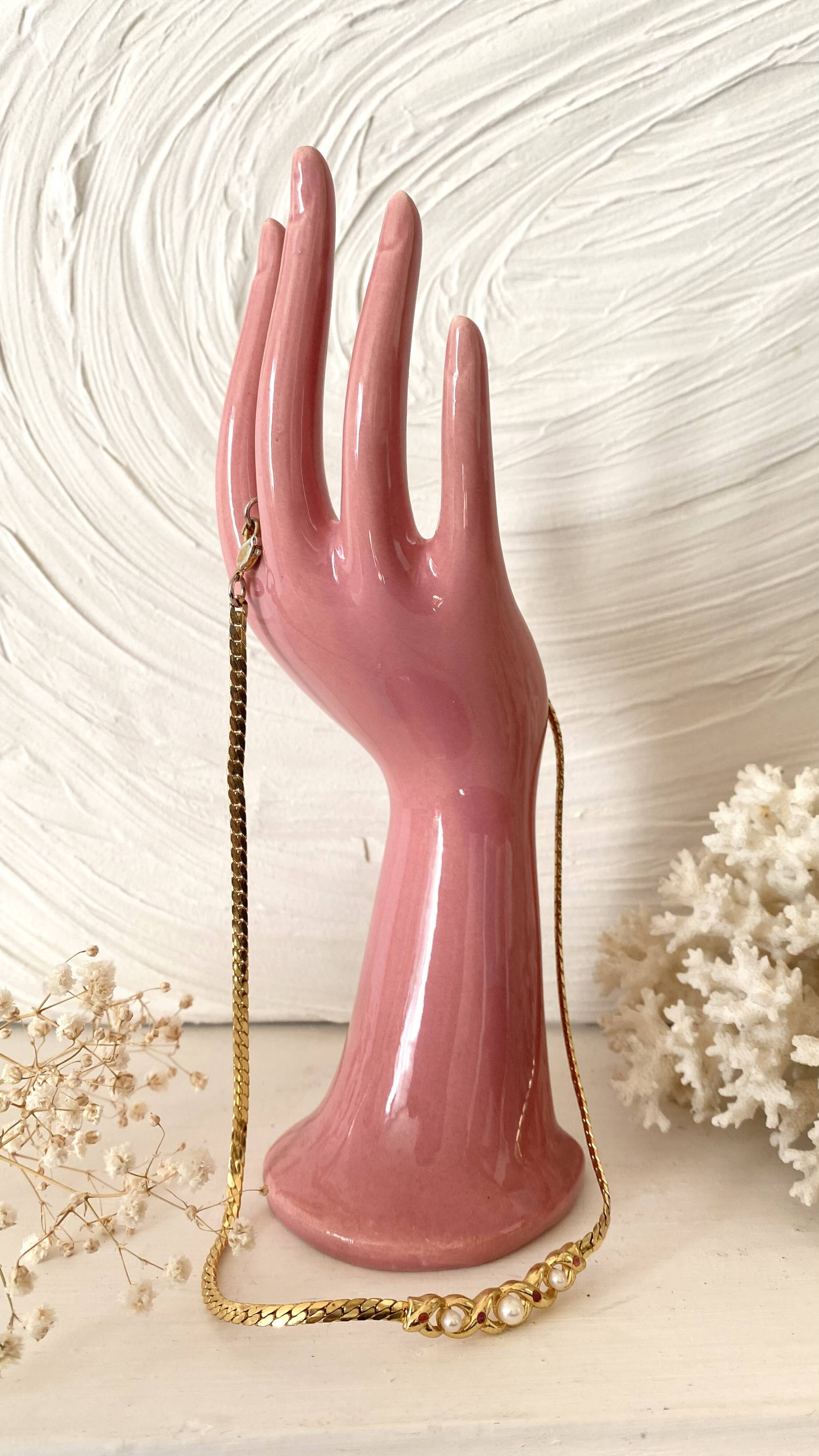 Vase main single flower 1980s