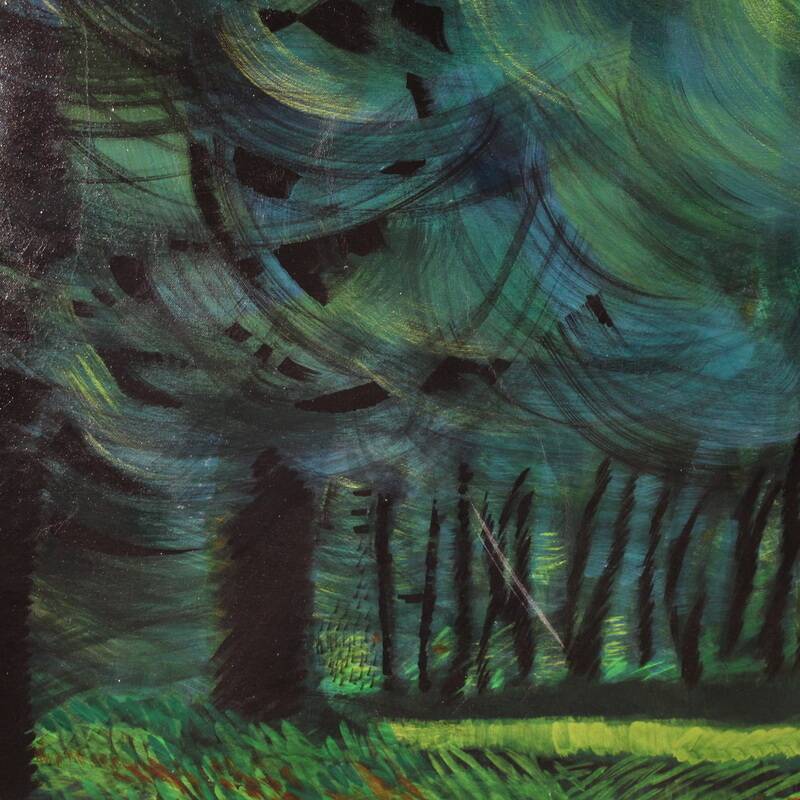 Great Italian painting dated 1993