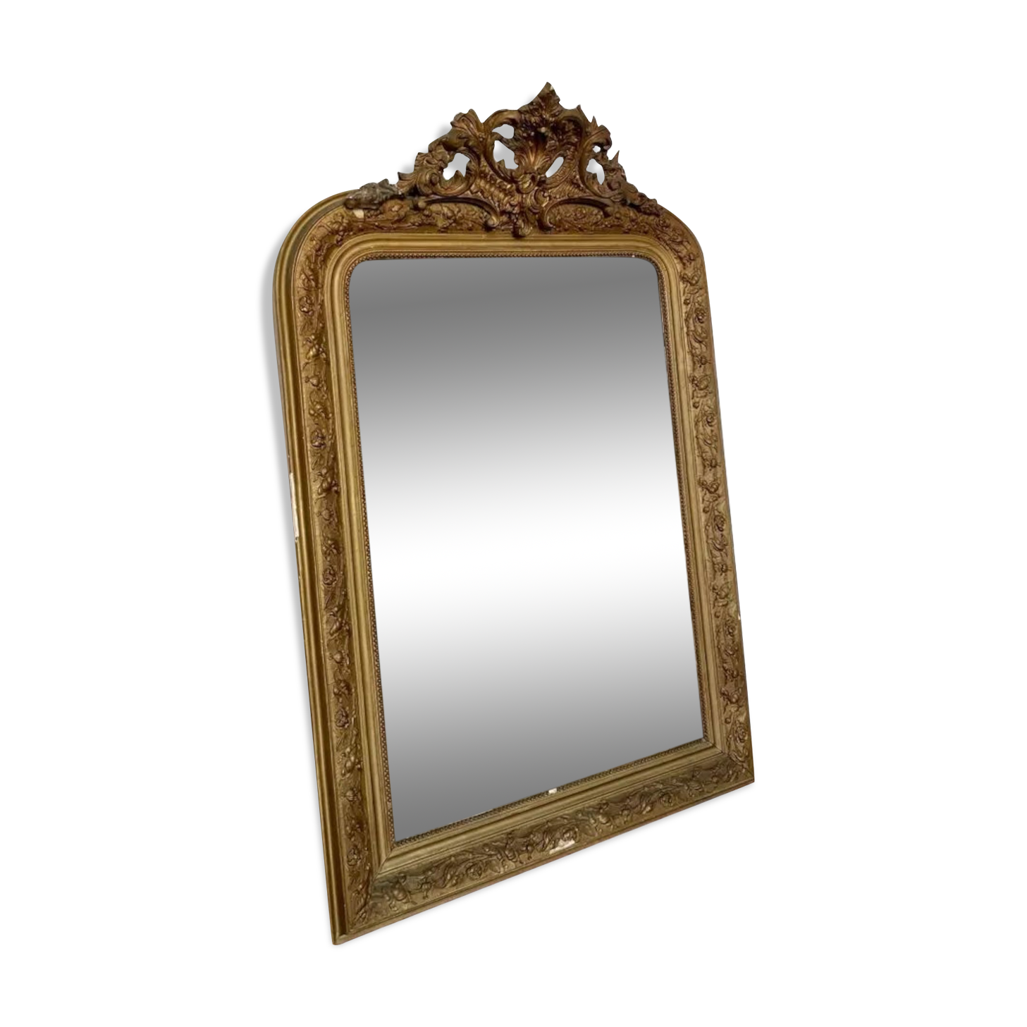 Old gilded mirror 118cm x79cm