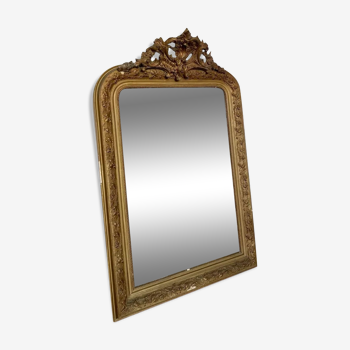 Old gilded mirror 118cm x79cm
