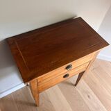 Wooden bedside