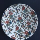 Plate of Sarreguemines XIXth