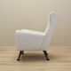 White armchair, Italian design, 1980s, production: Italy