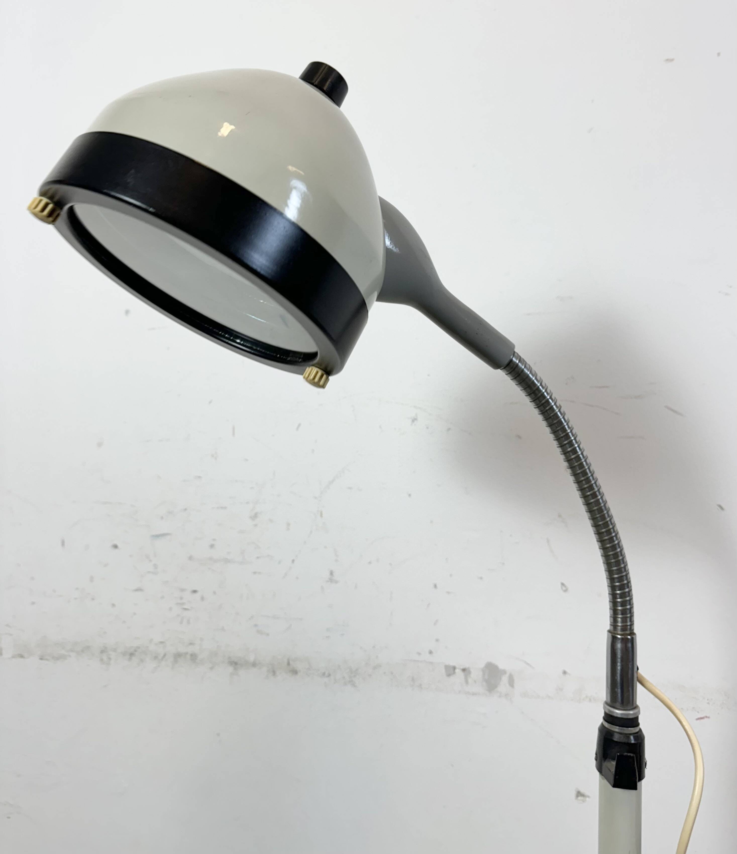 Vintage Medical Gooseneck Floor Lamp from Famed, 1970s