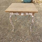 Old bistro table