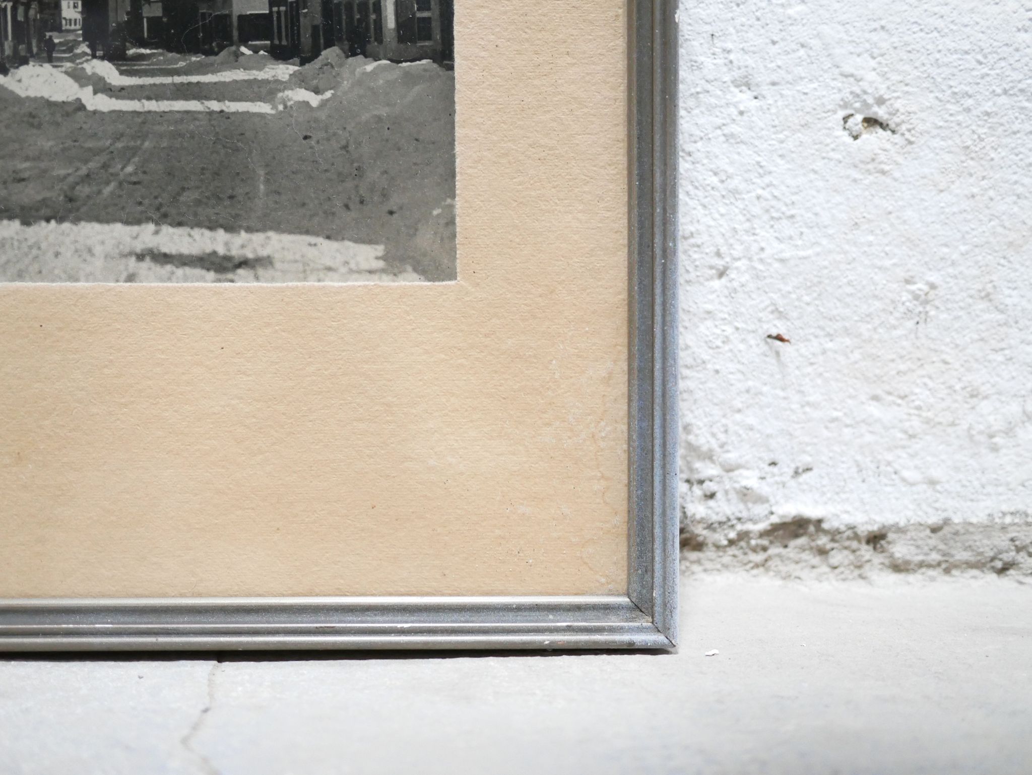 Photographie vintage en noir et blanc