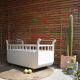 Vintage 1950s trailer bed