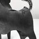 Groupe sculptural « D'après Picasso » en métal, hommage à Guernica, fin du XXe siècle