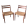 Arne Wahl Iversen - Pair of chairs GS-70 Ed. Glyngore Stolefabrik 1960 DK