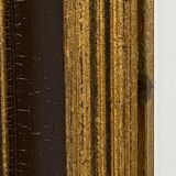 Miroir doré feuille d’or