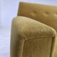 1970s, Danish 3-seater sofa, original light green furniture velour.