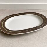 Plateau ovale vintage Arabia Karelia / plat par Anja Jaatinen-Winqvist, Finlande, Scandinave