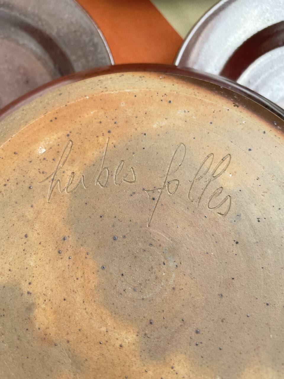 60s plates “wild herbs”