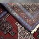 Vintage Hand-Woven Middle Eastern Oriental Senneh Rug, 1960s