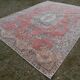 Vintage Turkish Oushak rug 245x345 cm