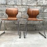 Pair of children's chair Pagholz Flototto