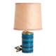 Aldo Londi desk lamp for Bitossi "blue Rimini", Italy, 1960