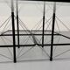 Vintage Italian architectural design coffee table from the 1970s