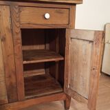 Base de commode en pin de campagne, sud de l'Italie, fin du XIXe siècle