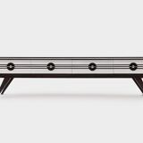 Lowboard en bois, design danois, années 1960, production : Denmark