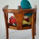 Chaise en bois enfant Baumann vintage