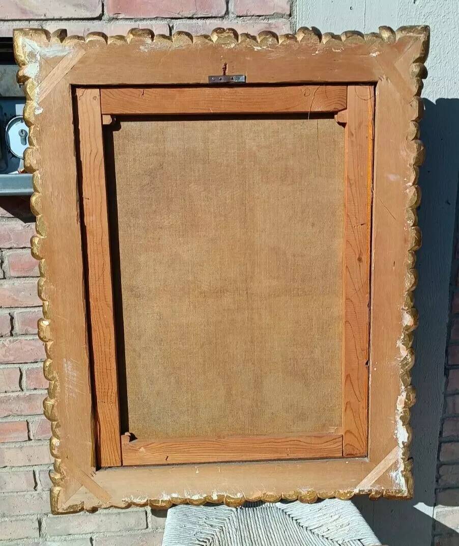 Antique Oil Painting on Canvas - Italian School 18