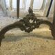 Carved wooden presentation easel