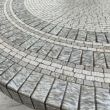 Table basse Heinz Lilienthal mosaïque marbre