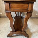 Walnut draper table