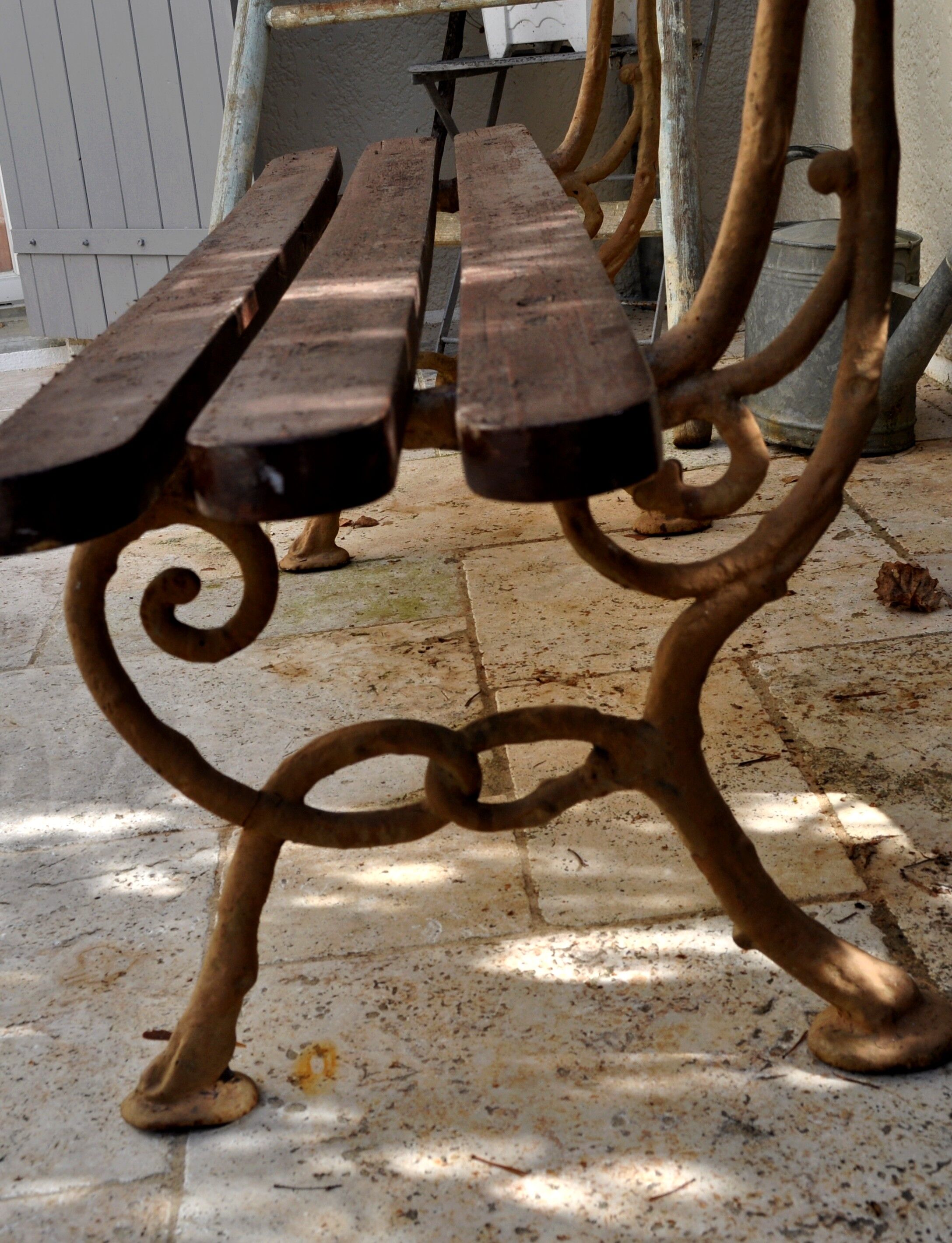 Art nouveau bench