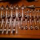 Silver metal cutlery set art deco goldsmith ATO 49 pieces